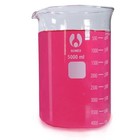 Bomex Scientific 5000ml Glass Beaker 3 3 Borosilicate Glass Double Scale Grad   