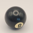 Vintage Billard Ball   Pool Table Ball Small 1 5   Diameter Solid Blackball  8
