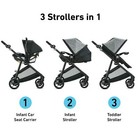 Graco  Modes Element Travel System Includes Baby Stroller With Reversible Sea   