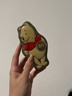 Vintage Winnie The Pooh Tin Metal Box With Watch Celebrating 80 Anniversary
