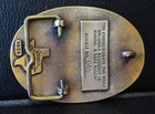 Jewett Texas Coal Mine 7 Years No Lost Time 1992  Belt Buckle Award Safe Miner
