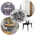 40pcs Round Heavy Duty Nail-on Felt Pad For Furniture Chair Table Leg Feet Floor