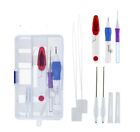 Diy Embroidery Pen Set     Punch Needle Kit W  50 Color Thread  Sewing Craft Tool