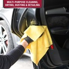 Heavy Duty Multi-purpose Microfiber Wipes  Dust Cloths  40 Pack  Yellow