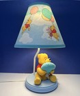 Vintage Winnie The Pooh Balloons Plush Lamp W  Shade 16  Dolly Inc Model 5688
