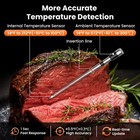 Wireless Meat Thermometer Digital-5 3 Bluetooth For Stable 800ft App Control    