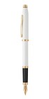 Cross Century Ll  Pearlescent White Lacquer Rose Gold Fountain Pen New In Box