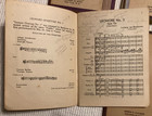 Lot 6 Books Kalmus Miniature Orchestra Scores  Mendelssohn Beethoven Tschaikowsk