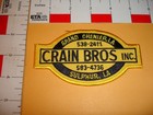 Vintage Oil Construction Patch Vintage Excellent Condition 