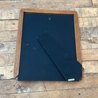 Mcm Vtg Rectangular Wooden Picture Frame 8 X 10 In Smooth Finish Free Standing