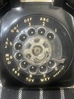Vintage Black Desk Telephone Rotary Dial Systems Western Electric Untested