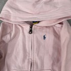 Polo Ralph Lauren Zip Up Hoodie Toddler Size 3 Pink Pony Logo Classic Preppy