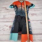 Castelli Women s Size L  Free Tri Sanremo Short Sleeve Suit Triathlon Logo