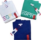 Nwt Esprit Women s Logo Fleece Crewneck Sweatshirt Green Blue Cream S M L Xl Xxl