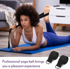 Jerify Yoga Strap For Stretching Bulk 6ft Exercise Stretch Band With Metal D Rin