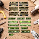 Magnetic Toolbox Labels 3d-printed Tool Box Labels general Tool Box Organize