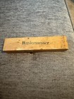 Vintage German Straight Razor W Wooden Rasiermesser Box Barber Shaving Rare