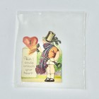 Vintage Valentine Card Wish I Could Unlock Your Heart