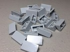 Lego New Slope 30 1 X 2 X 2 3  lot Of 25  85984 Light Bluish Gray Authentic 