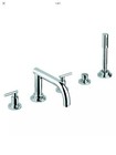 Grohe Roman Bathtub Faucet Atrio Less Handles Deck Mount W handshower 25049000