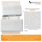 New Replacement Classic Wired Doorbell Chime 2-note Design For Crisp Clear Sound