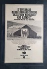 Merle Haggard Okie From Muskogee Album Promo Print Advertisement 1970