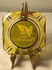 Vintage Thunderbird Hotel Las Vegas Amber Glass Ashtray Ashtray 