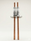 Lesker   Eft1223258b   Power Hub   Copper   Nw40-kf40   Conflat