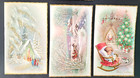 21 Vintage Christmas Greeting Cards Regal Satin Mcm Unused Box