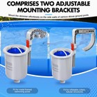 Automatic Above Ground Pool Skimmer With Removable Basket   Floating Filter