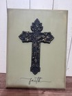 Rustic Faith Cross Wall Decor Farmhouse Christian Religious Wall Hanging 8 5x6 5