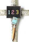 Cross Teacher Pencil 123 Chalkboard 8x5in Resin New