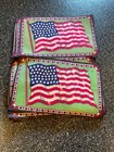 25  Vintage Tobacco Silks felts  Flags   united States  