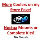 Lsi 9300-16i Sas Hba 80 90 92mm Noctua Fan Mount Cooling Shroud Cooler Kit