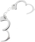Metal Handcuffs Toy Police Costume Prop Accessories With Keys Safety Release