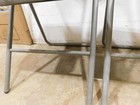Corona Beer Metal Foldable Chair- 5-mexican-restaurant Bar-18x16x30h In-vintage
