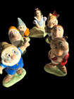 Rare Wade England Walt Disney Snow White With Seven Dwarfs Figurines Full Set 