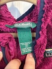 L l  Bean Kids Plush Hooded Fleece Jacket - Raspberry