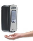 Gojo Ltx-12 Touch Free Automatic Soap Dispenser 1200 Ml Brushed Chrome Black