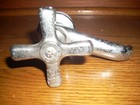 Vintage Sterling Faucet Co  Chrome Bathroom Sink Cold Water 