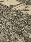 1897 Morgantown West Virginia Vintage Old Panoramic City Map - 24x36