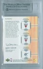 Michael Jordan 2001 Upper Deck Triple Jump Game Used Jersey  18 25 Bgs 8 5