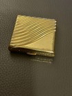 Estee Lauder Vintage Gold Wave Compact With Compressed Powder 