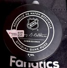 Mike Bossy Autographed Ny Islanders Logo Nhl Official Puck Fanatics Coa