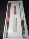 Le Creuset Chopstick   Cutlery Rest Set Rose Quartz Pink White Japan Nib