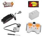4pcs Power Functions Battery Box Train Motor Ir Receiver Controlled For Lego Set