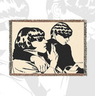 Sonic Youth Kim Gordon Raymond Pettibon Goo Gift Pop Art Throw Woven Blanket