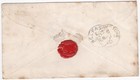 1860 Qv Fine 1d Penny Red Stamp On Cover Winchester Sideways Duplex To Belfast