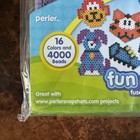 Perler Beads Fused Bead Tray 4 000 pkg-fun 16 Colors New Sealed