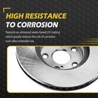 Front And Rear For 2009-2019 Corolla Brake Kit  For 2009-2014 Toyota Matrix